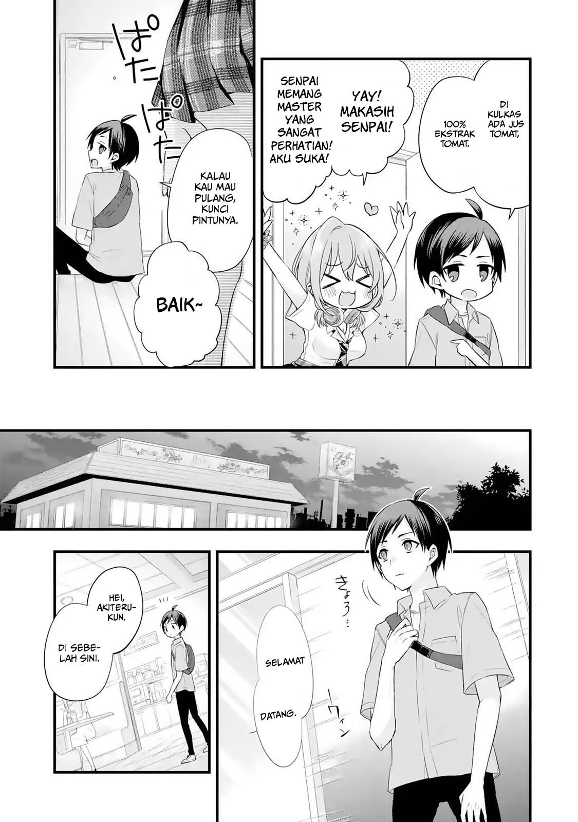 Tomodachi no Imouto ga Ore ni Dake Uzai Chapter 02.1 Bahasa Indonesia